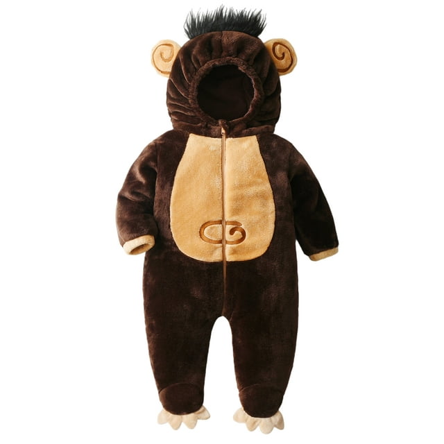 Toddler Baby Monkey/Dinosaur Animal Costume Halloween Christmas Pajamas