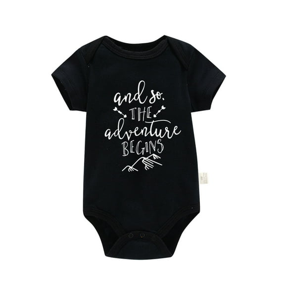 Toddler Baby Outfits For Girls Letter Summer Baby Girl Clothes Short Sleeve Toddler Clothes Baby Girl Clothes 12-18 Months Cute boys' and girls' clothing