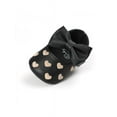 thumbnail image 1 of Toddler Baby Prewalker Shoes Girl Princess Bowknot Soft Sole Crib Shoes 0-18M, 1 of 3