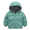 thumbnail image 1 of Toddler Baby Quilted Bubble Puffer Jacket Boys Girls Winter Coat Lightweight Hooded Down Coat Padded Jacket Outerwear, 1 of 8
