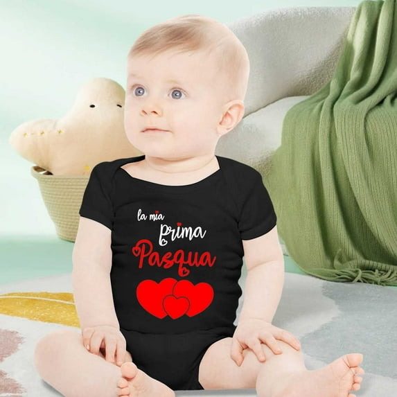 Toddler Baby Romper Letter Toddler Girl Summer Outfits Short Sleeve Clothes 12-18 Months Girl Clothing Cute boys' and girls' clothing
