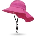thumbnail image 1 of Toddler Baby Sun Hat Kids Summer UPF 50+ for Boys Girls Adjustable Beach Hats with Bucket Wide Brim, 1 of 4
