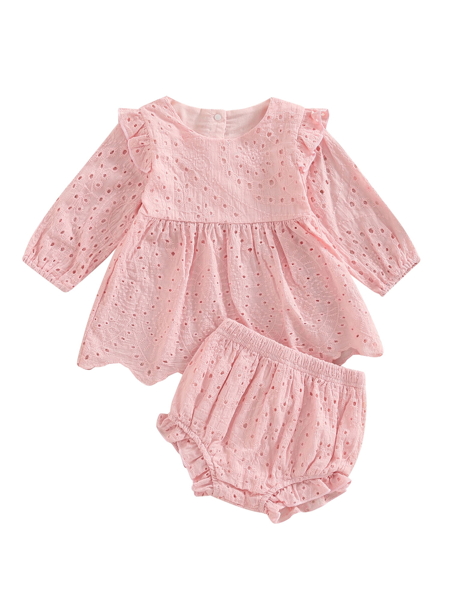 Toddler Baby Toddler Girls Clothes Set 3 6 12 18 24 Months Solid Color toddler-baby-toddler-girls-clothes-set-3-6-12-18-24-months-solid-color