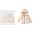 thumbnail image 1 of Toddler Baby Winter Coat,Baby Boys Puffer Coat Baby Hoodie Thicken Windproof Zipper Warm Outwear for Baby Girls Fall Outfits for Girls Little Boys Girls Clothes, 1 of 3