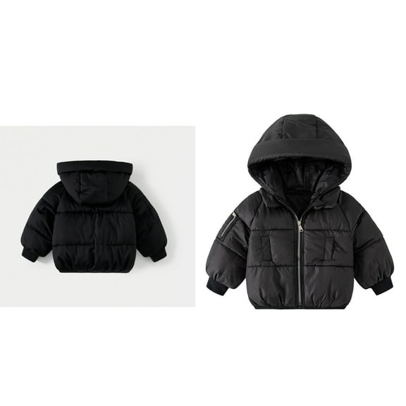 Toddler Baby Winter Coat,Baby Boys Puffer Coat Hooded Jacket Zipper Windproof Jacket Outwear for Baby Girls Child Down Jacket Little Boys Girls Clothes