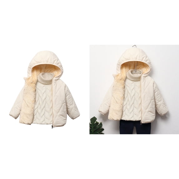 Toddler Baby Winter Coat,Baby Girls Puffer Coat with Hoods Zipper Windproof Jacket Outwear for Toddler Baby Toddler Winter Jacket Baby Boy Clothes