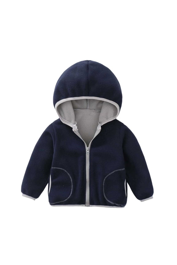 Toddler Baby Winter Coat Fleece Cute with Hoods for Baby Infant Baby Winter Jacket Winter Baby Girl Clothes 1-2 Years