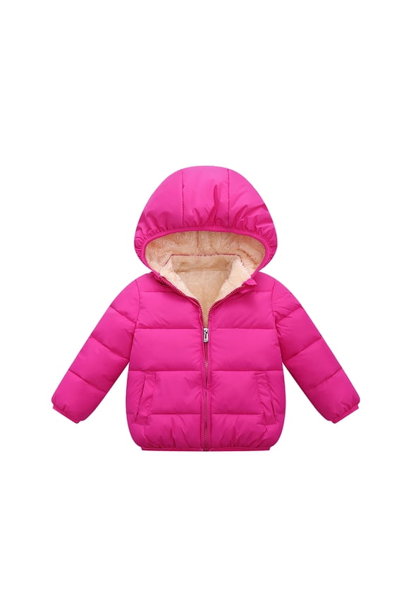 Toddler Baby Winter Coat,Little Boys Girls Puffer Coat Baby Hoodie Windproof Down Jacket for Baby Toddler Child Down Jacket Baby Winter Clothes