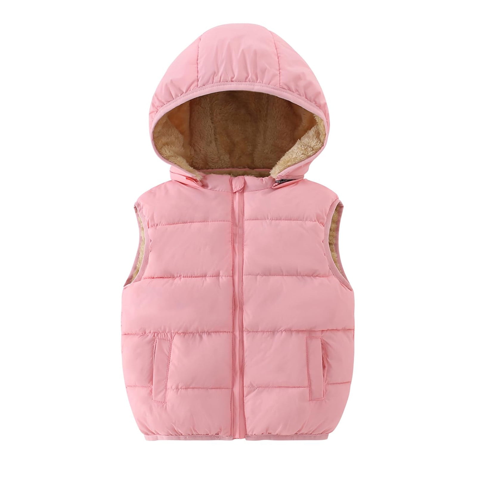 Babyhug Cotton Sleeveless Thermal Vest - Pink