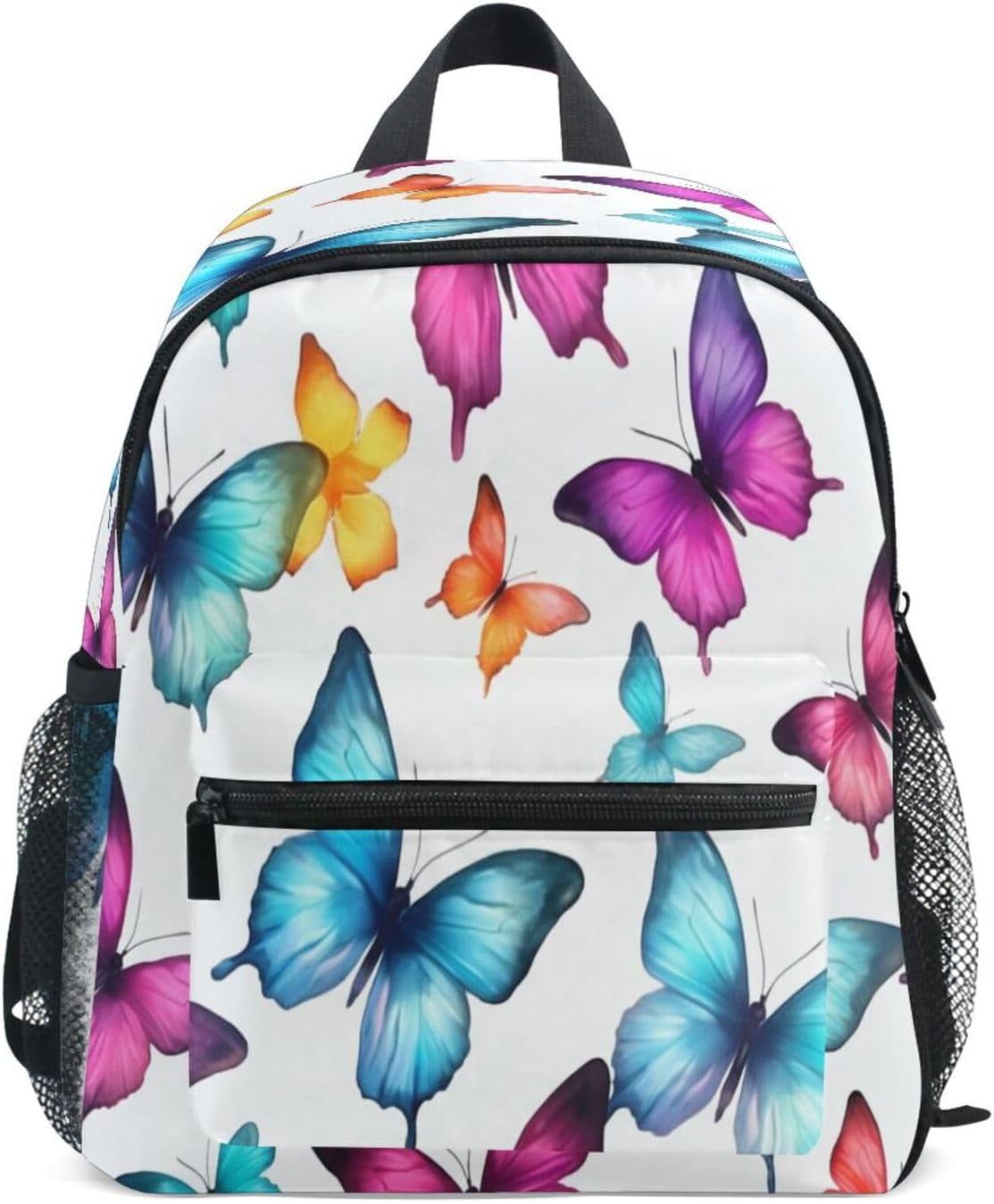 Toddler Backpack Bookbag School Bag Pink Blue Butterflies Travel Bag for Girls Boys Kid with Name Card Walmart