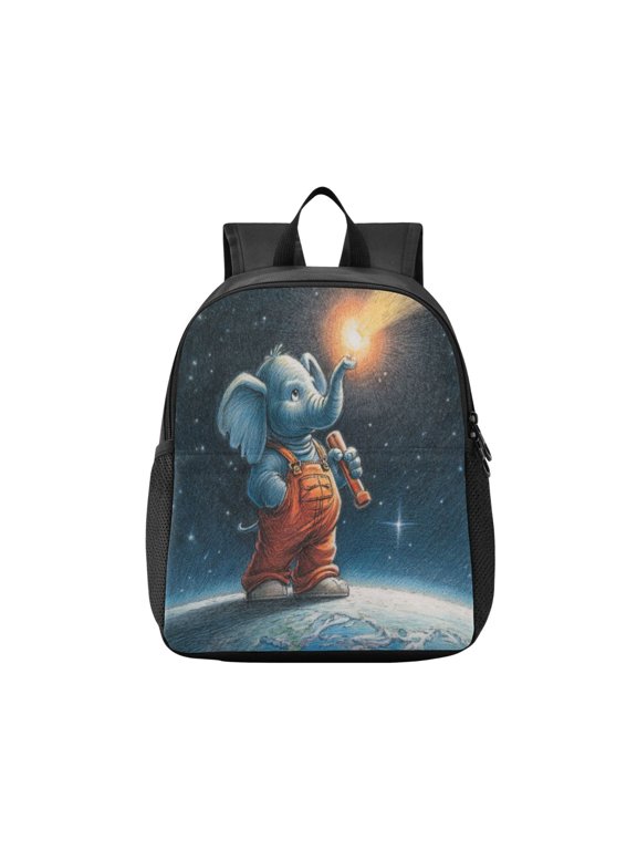 Toddler Backpack Explorer Elephant Waterproof Lightweight Backpack Casual Mini Daypack for Daycare & Travel