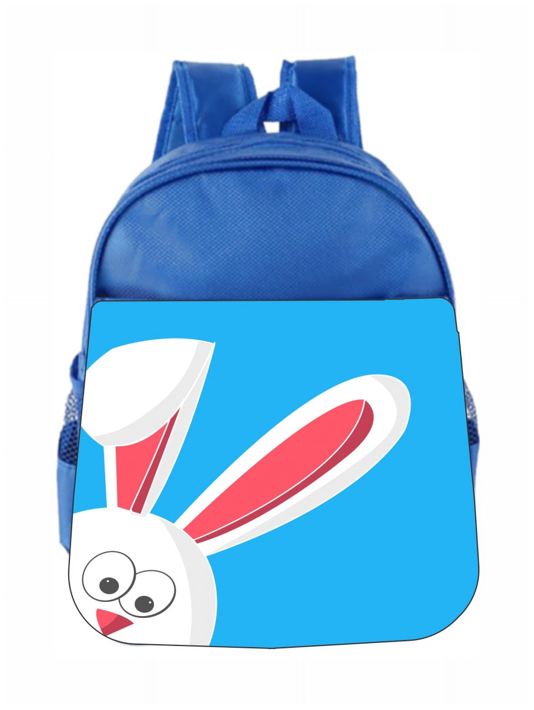 Toddler Backpack Rabbit in White Kids Backpack Toddler - image 1 of 4