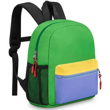 Toddler Backpack for Boys Girls 2-4, Preschool Backpack for Boys Girls, Mini Backpack For School & Travel, Child Backpacks, Kindergarten Elementary Toddler bag, Cute Kids Backpack, 11" H, Green