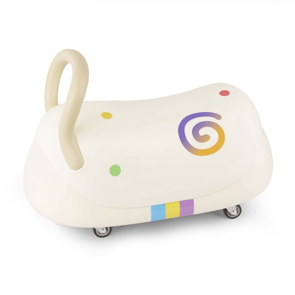 Sumsoltic Toddler Balance Ride-On Toys, Kids Wiggle Car with Quiet PU Wheels & Anti-Tip Design for Age 1-3