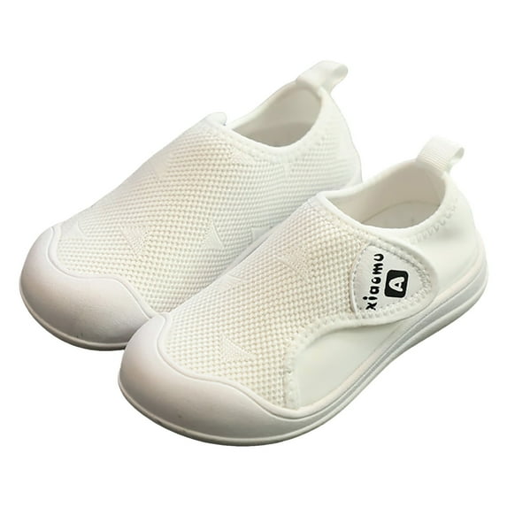 Toddler Barefoot Breathable Kids Sneakers Lightweight Walking Shoes Slip On Tennie Shoes Protect Toes