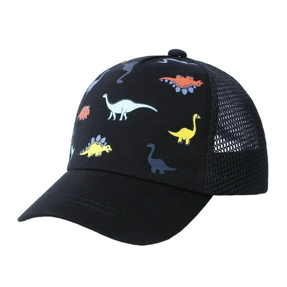 Toddler Baseball Cap Baby Cap Sun hat Kids boy Girl Cartoon Print Pattern Solid Color Hat