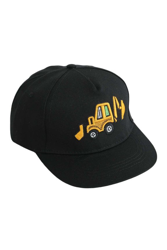 Toddler Baseball Cap Casual Classic for Kids Workout Cap Breathable Mesh Back Going Out Hats Summer Spring Cap Black One Size