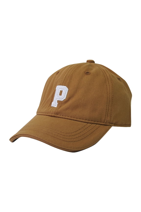 Toddler Baseball Cap Letter P Embroidery Baby Baseball Cap Breathable Travel Toddler Hats Boys Kids Clothes