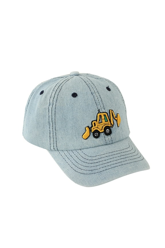 Toddler Baseball Hat Cartoon Toddler Boy Hat Breathable Birthday Gift for 2-6 Years Boys Outdoor