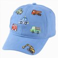 thumbnail image 1 of Toddler Baseball Hat Childrens Baseball Cap With Car Design Embroidered For Boys And Girls Cartoon Mesh Cap Outdoor Sun Hat 3-8 Years,Blue, 1 of 7