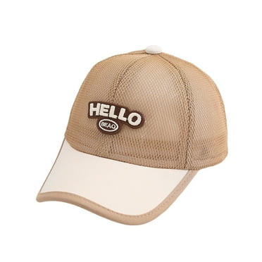 Toddler Baseball Hat Cute Letter Embroidery Kids Baseball Hat Adjustable Hiking Toddler Caps Boys Age 2-8 Years Kids Clothes