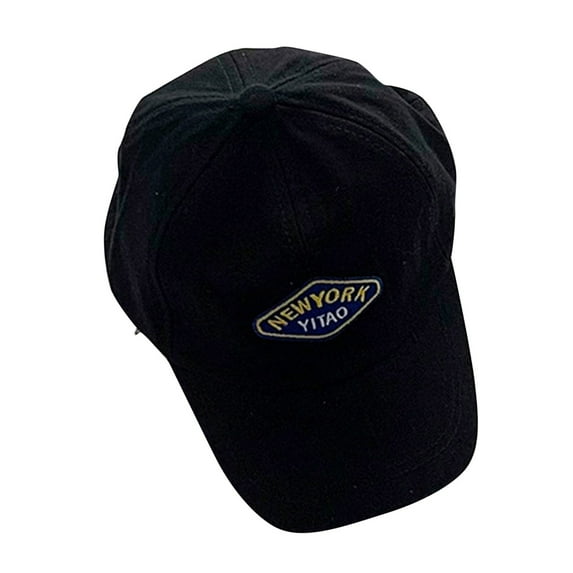 Toddler Baseball Hat Letter Embroidery Kids Baseball Hat Adjustable Casual Toddler Caps Boys Age 1-4 Years Kids Clothes