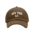 thumbnail image 1 of Toddler Baseball Hat Cute Letter New York Embroidery Baseball Hat Toddler Breathable Running Toddler Boy Hats 2-8 Years Kids Clothes, 1 of 6