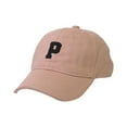 thumbnail image 1 of Toddler Baseball Hat Cute Letter P Embroidery Baseball Hat Kids Adjustable Gift for Boys Hats for Kids Ages Kids Clothes, 1 of 8