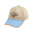 thumbnail image 1 of Toddler Baseball Cap Letter Embroidery Toddler Sun Hat Breathable Cycling Toddler Caps Boys Age 2-8 Years Kids Clothes, 1 of 5
