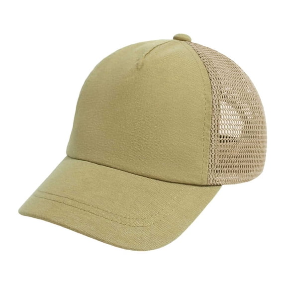 Ticikt Children's Summer Sun Hat for Outdoor Travel with Quick Drying Breathable Design for Babies and Kids,Color:Khaki