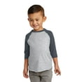 thumbnail image 1 of Toddler Baseball T-Shirt - VN HTHR/ VN NAVY - 5/6, 1 of 3