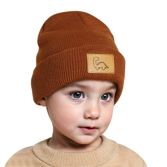Toddler Beanie Boys Girls Thermal Knit Hood Hat for Winter Kids Winter Hat 2-8 Years