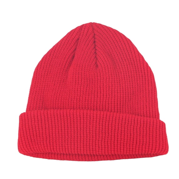 Toddler Beanies Baby Boys Girls Kids Winter Hats Children Knit Warm Caps Soft Ski Hat, Red 1-9 Years