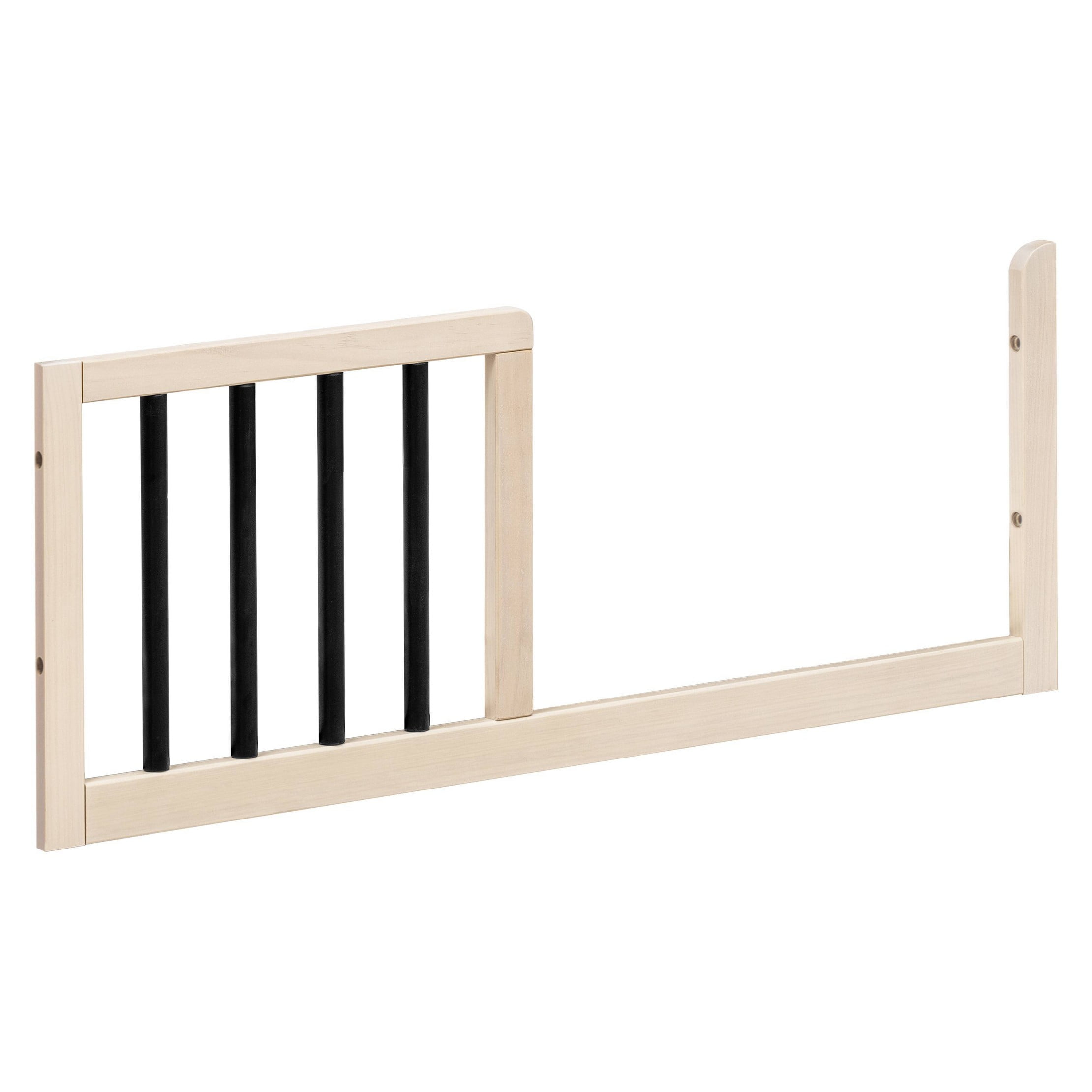 Washed Natural Pine Toddler Bed Conversion Rail