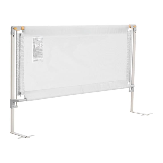 Toddler Bed Rail - 59" Guard Rail for Beds, Adjustable Height Safety Barrier, Portable Bedside Railing for Cribs & Bunk Beds, Single Side Lift