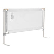 Toddler Bed Rail - 59" Guard Rail for Kids Bed, Adjustable Height Safety Bumper
