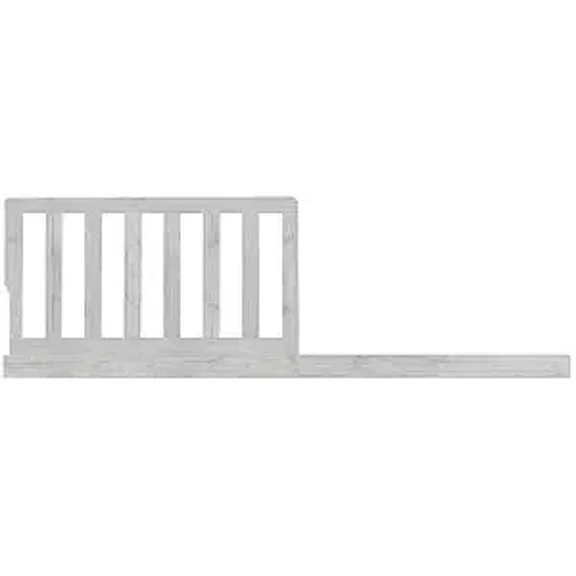 Toddler Bed Safety Guard Rail 846 for Evolur Cribs (Antique Grey Mist)