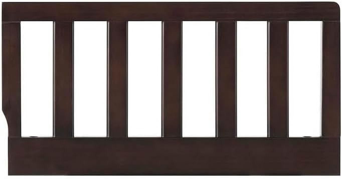 Toddler Bed Safety Guard Rail Compatible with Oxford Baby, Soho Baby, Ozlo Baby & Avalon Baby Cribs (Espresso, Option 2)