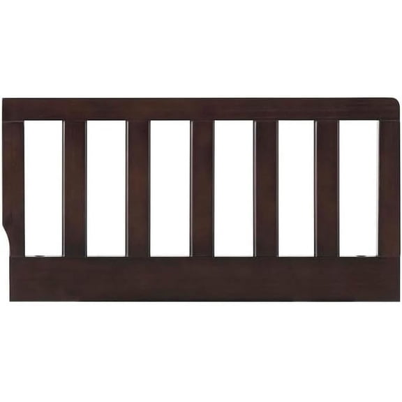 Toddler Bed Safety Guard Rail Compatible with Oxford Baby, Soho Baby, Ozlo Baby & Avalon Baby Cribs (Espresso, Option 2)