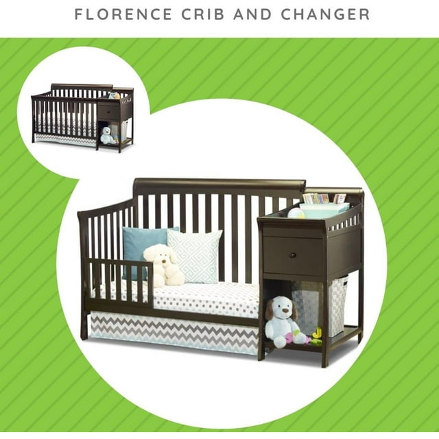 Toddler Bed Safety Guard Rail Conversion Kit for Sorelle Cribs