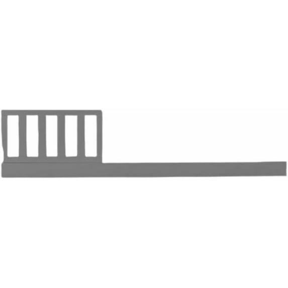 Toddler Bed Safety Guard Rail Conversion Kit for Sorelle Cribs (Gray, Model #151)