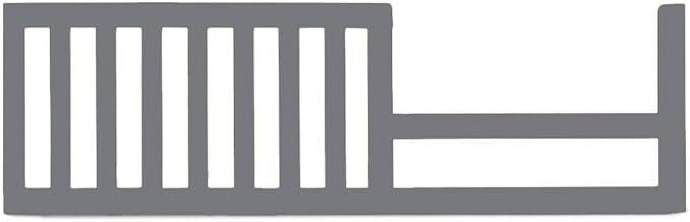 Toddler Bed Safety Guard Rail Conversion Kit for Sorelle Cribs (Grigio, Model #136)