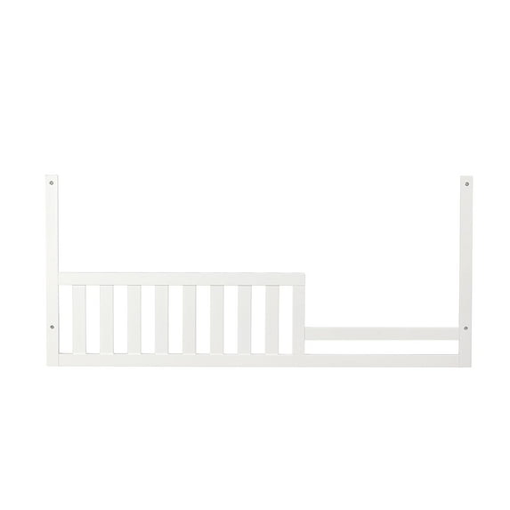 Toddler Bed Safety Guard Rail for Kingsley & Centennial Cribs (Wisteria White - Cornelia)