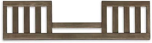 Toddler Bed Safety Guard Rail for Parker Crib by Bassett Baby (Cobblestone)