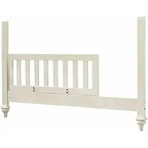Toddler Bed Safety Guard Rail for SmartStuff Cribs by Universal Furniture (French White)