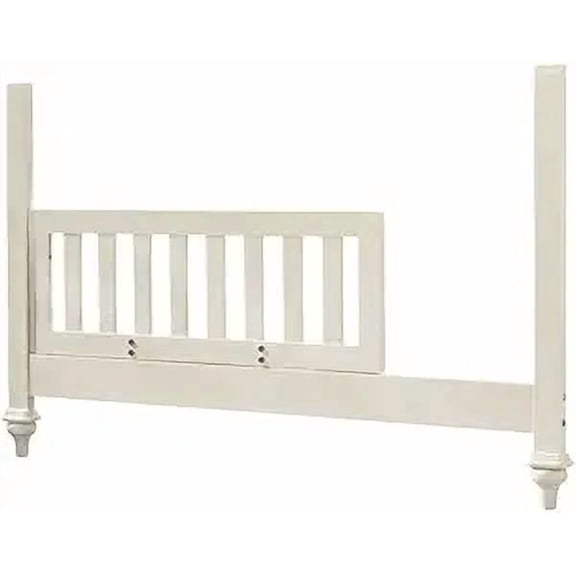 Toddler Bed Safety Guard Rail for SmartStuff Cribs by Universal Furniture (French White)