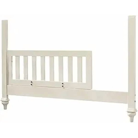 Toddler Bed Safety Guard Rail for SmartStuff Cribs by Universal Furniture (French White)
