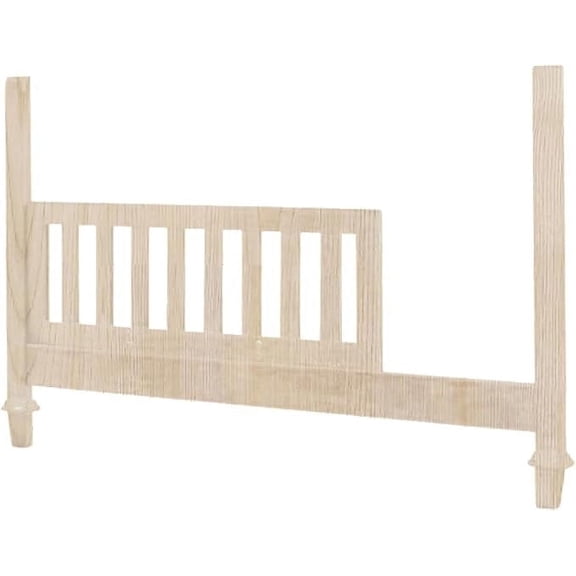 Toddler Bed Safety Guard Rail for SmartStuff Cribs by Universal Furniture (Unfinished)