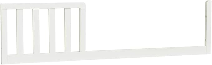 Toddler Bed Safety Guard Rail for Ti Amo by Bivona Crib (Wire Brushed Seashell, Option 1)