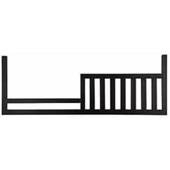 Toddler Bed Safety Guard Rail for Westwood Design Cribs (Black, Pine Ridge Crib)